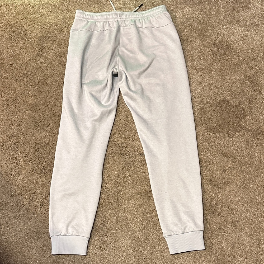 Under Armour Kids Pull On Jogger Sweatpants Loose Fleece White Youth Size XL YXL - Picture 7 of 7